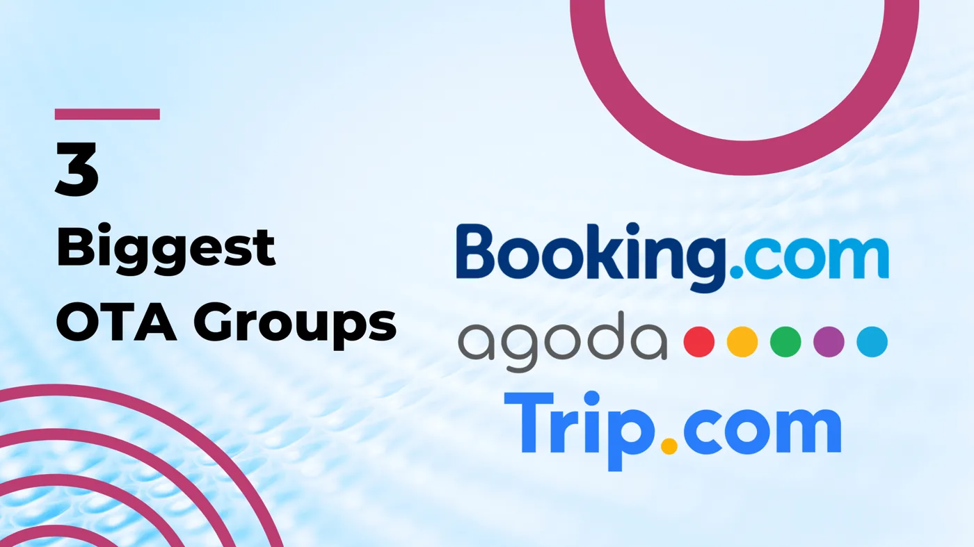 Do You Know The 3 Biggest OTA Groups That Dominate the Hotel Booking Market?