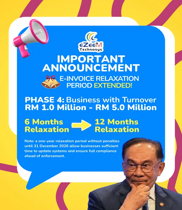 Phase 4 E-Invoice in Malaysia: Relaxation Period Extended to 2027 — What Hotel Businesses Need to Know