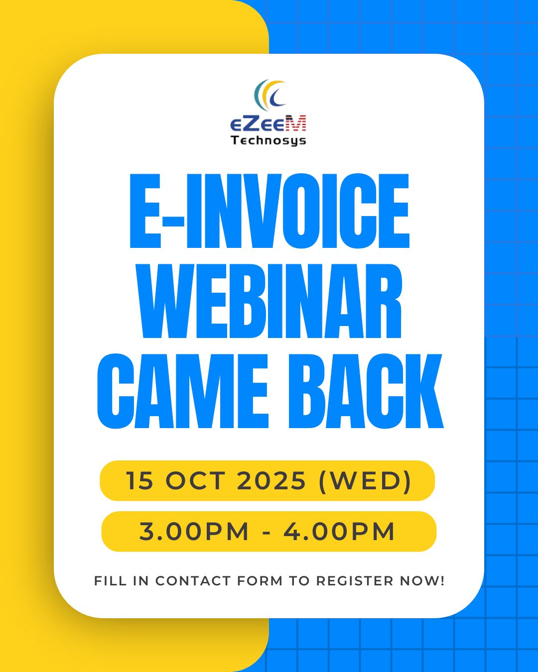 E-Invoice Webinar Oct 2025